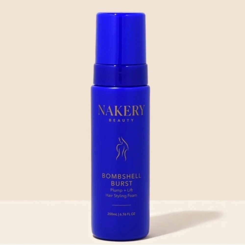 Nakery Beauty Bombshell Burst Plump + Lift Hair Styling Foam